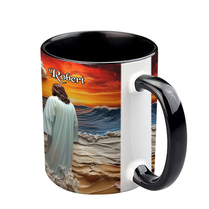 Love Jesus - Personalized Christian Accent Mug
