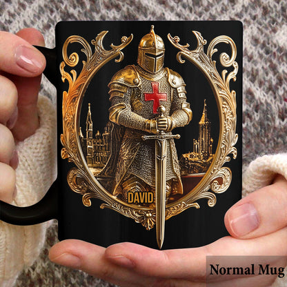 Knight Of God - Personalized Christian Mug