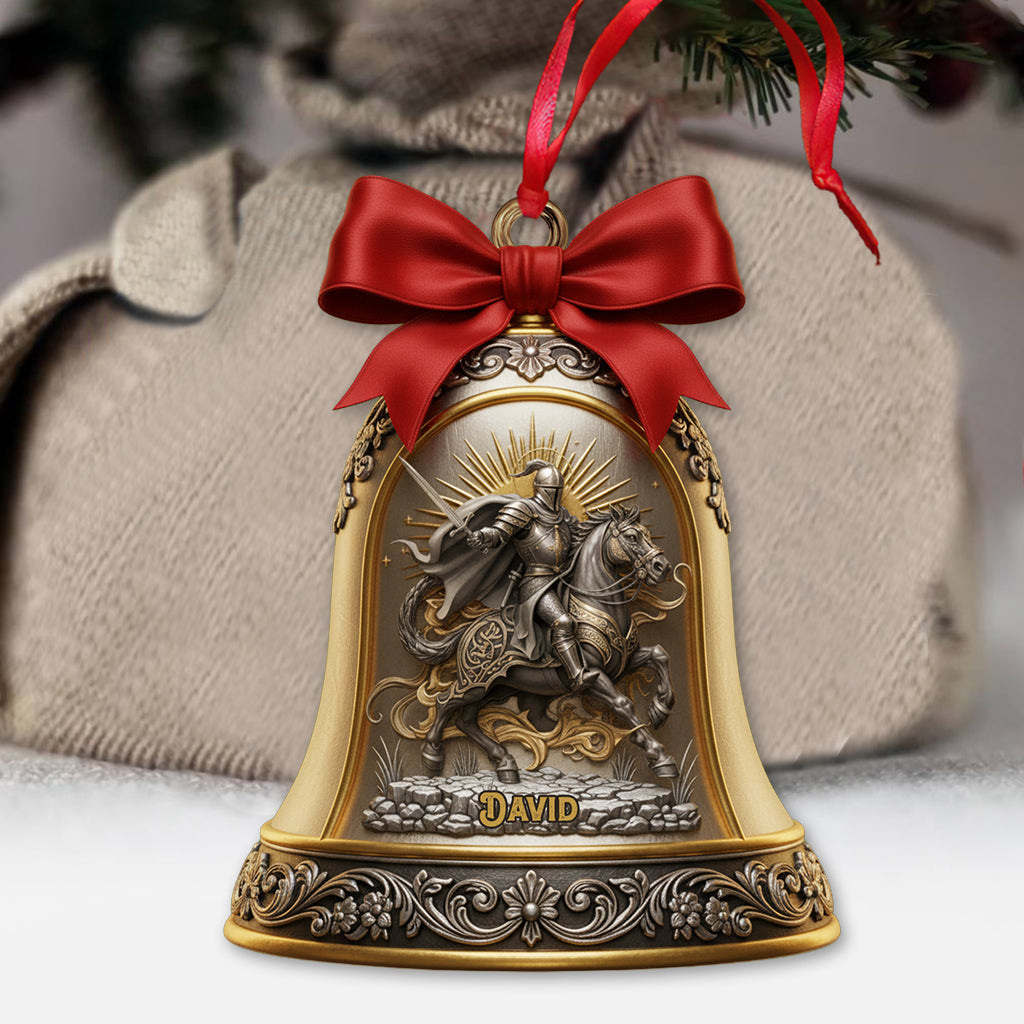 Sacred Holiday Holy Family Nativity Glass Ornament - Personalized Christian Ornament