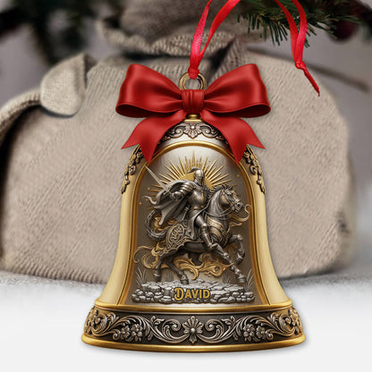 Sacred Holiday Holy Family Nativity Glass Ornament - Personalized Christian Ornament