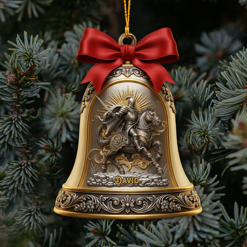 Sacred Holiday Holy Family Nativity Glass Ornament - Personalized Christian Ornament