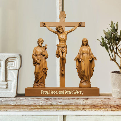 Catholic - Personalized Christian Custom Shaped Wood Plaque