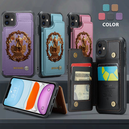 Deus vult - Personalized Christian Wallet Phone Case