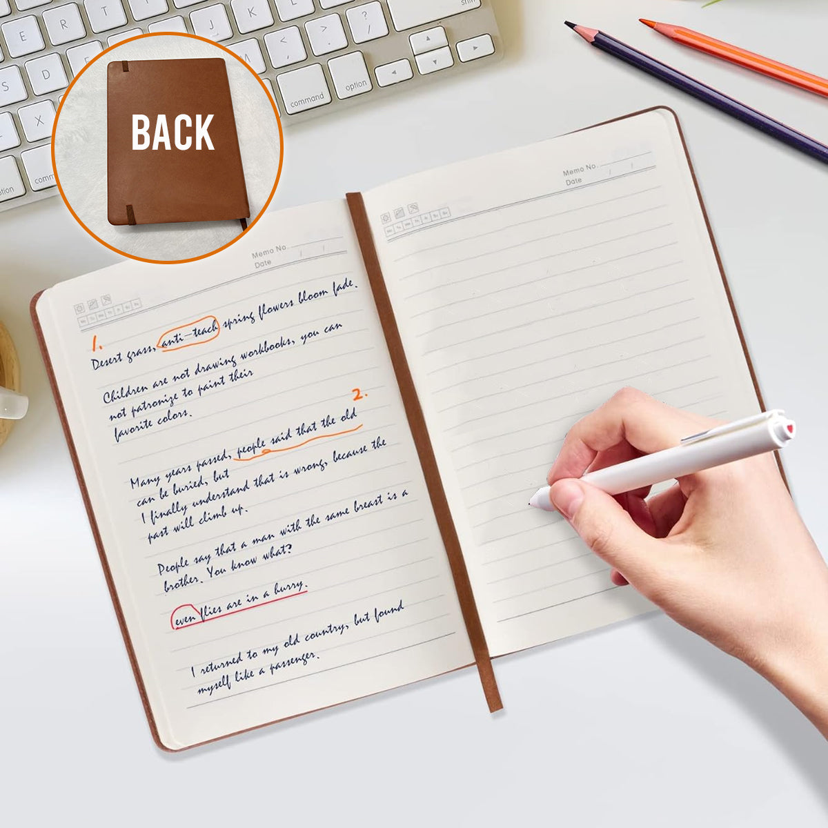 Put On The Full Amor Of God - Personalized Christian Leather Journal