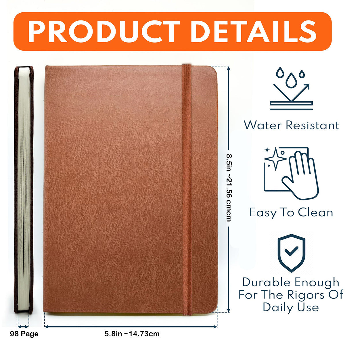 Custom Any Photo Bible Study Journal - Personalized Christian Leather Journal