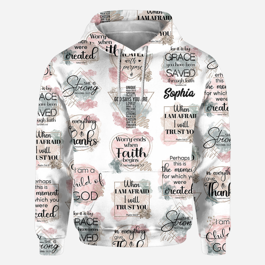 I'm A Child Of God - Personalized Christian All Over Shirt