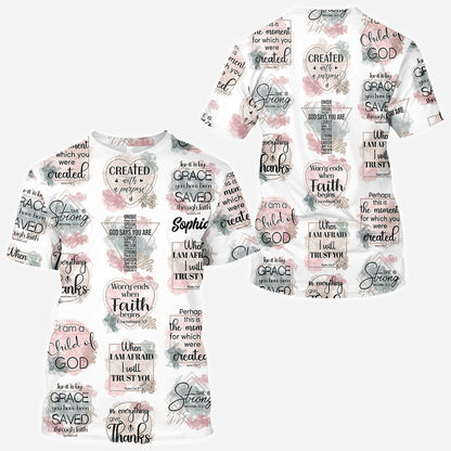I'm A Child Of God - Personalized Christian All Over Shirt