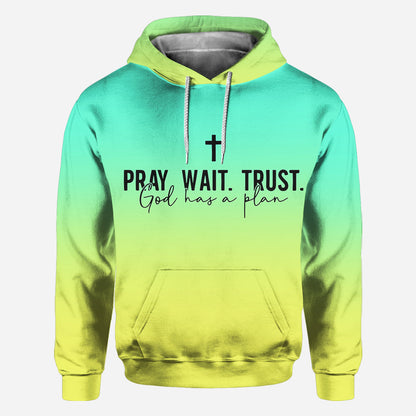 God Has A Plan - Personalized Christian All Over Shirt
