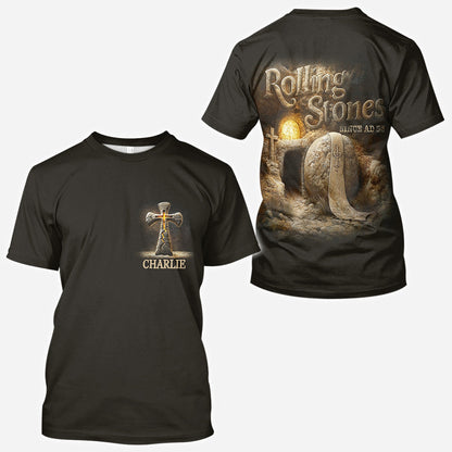 Rolling Stones Since AD 33 - Personalized Christian All Over Shirt