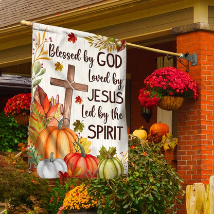 Trust God - Personalized Christian House Flag