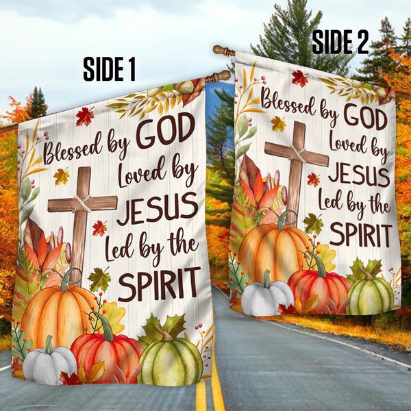 Trust God - Personalized Christian House Flag