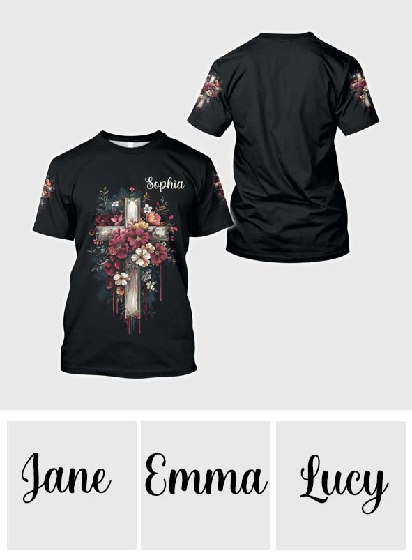 Flag Faith - Personalized Christian All Over Shirt