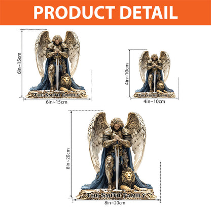 Guardian of Light - Personalized Christian Custom Shaped Acrylic Plaque