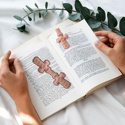God Says You Are - Personalized Christian Shaped Magnetic Bookmark