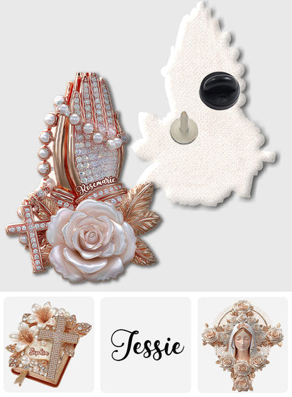 Eternal Faith - Personalized Christian Pin