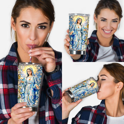 Mary Mother of God - Personalized Christian Tumbler