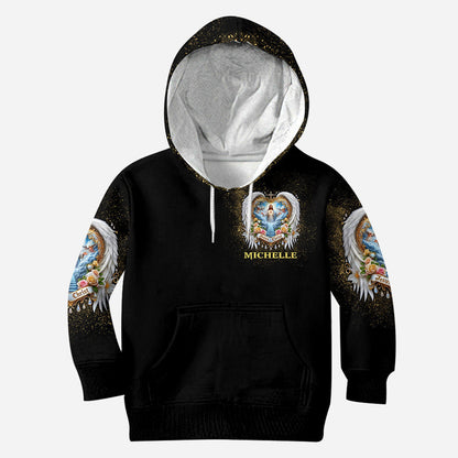 I Believe in God and The Power of Prayer - Personalized Christian Hoodie and Leggings