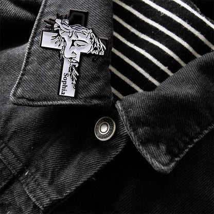 He Is Risen - Personalized Christian Pin
