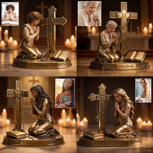 Faith - Personalized Christian Custom Shaped Acrylic Plaque