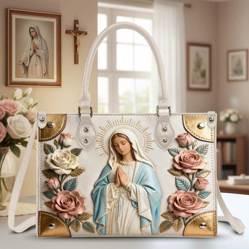 Believe - Personalized Christian Leather Handbag