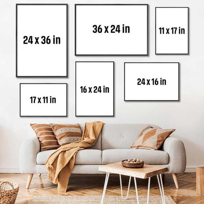 God Blessed The Broken Road - Personalized Couple Poster