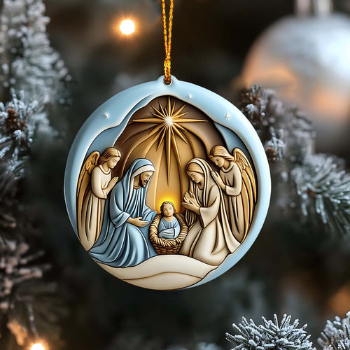 Nativity - Christian Ornament