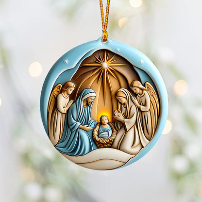 Nativity - Christian Ornament