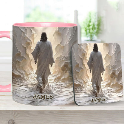 God Is Good All The Time - Personalized Christian Accent Mug