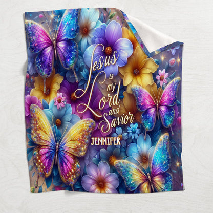Jesus Is My Lord - Personalized Christian Blanket