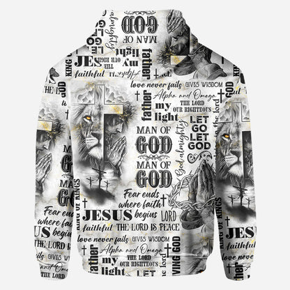 Man Of God - Personalized Christian All Over Shirt