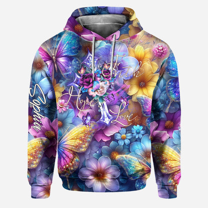 My Lord and Savior - Personalized Christian Hoodie and Leggings