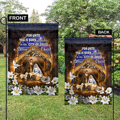The Greatest Gift - Personalized Christian Garden Flag