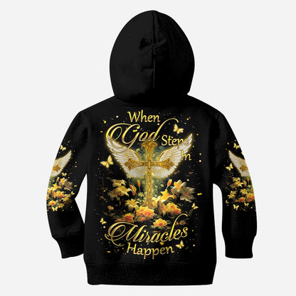 Miracles Happen Personalized Christian Hoodie and Leggings