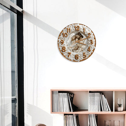 The Holy Family - Christian Wall Clock