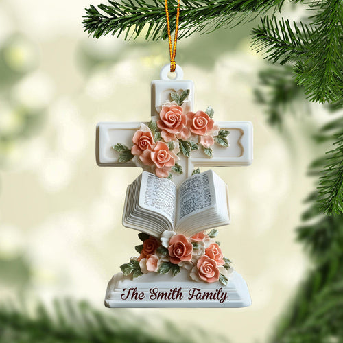 Holy Family - Personalized Christian Ornament