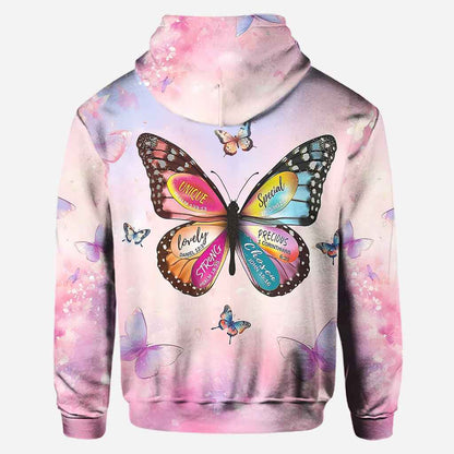 God Says You Are - Personalized Christian Hoodie and Leggings