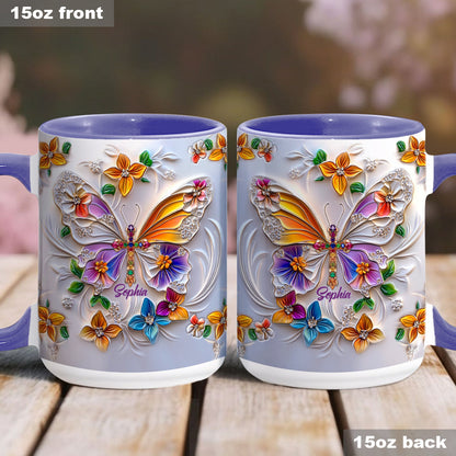 Faith Hope Love - Personalized Christian Accent Mug