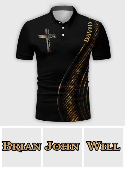 Jesus Is My God - Personalized Christian Polo Shirt