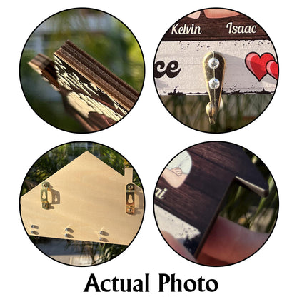 Believer - Personalized Christian Custom Shaped Key Rack