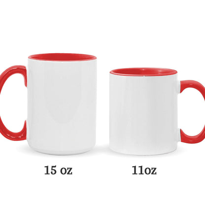 The Reason For The Season - Personalized Christian Accent Mug
