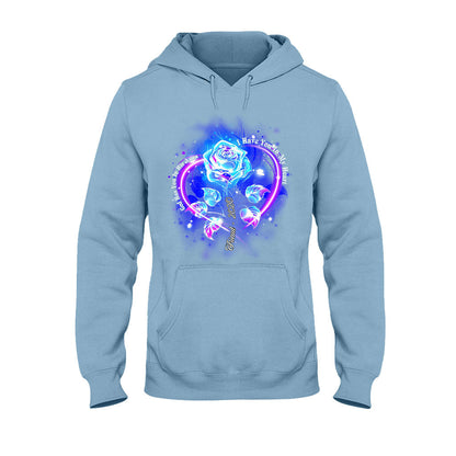 God Has You In His Arms I Have You In My Heart - Memorial Personalized T-shirt And Hoodie