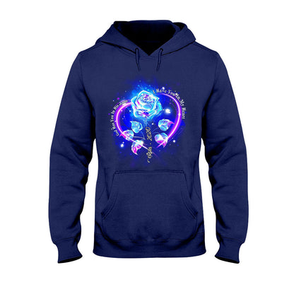 God Has You In His Arms I Have You In My Heart - Memorial Personalized T-shirt And Hoodie