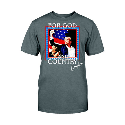 For God And Country Shirt 2024 President Election Shirt