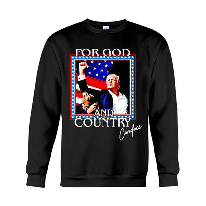 For God And Country Shirt 2024 President Election Shirt