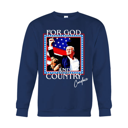 For God And Country Shirt 2024 President Election Shirt