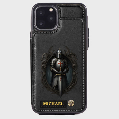 Knight Of God - Personalized Christian Wallet Phone Case