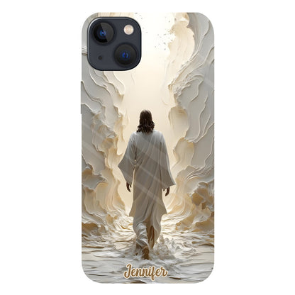 Walk With God - Personalized Christian Full Print Phone Case