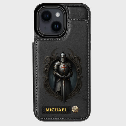 Knight Of God - Personalized Christian Wallet Phone Case