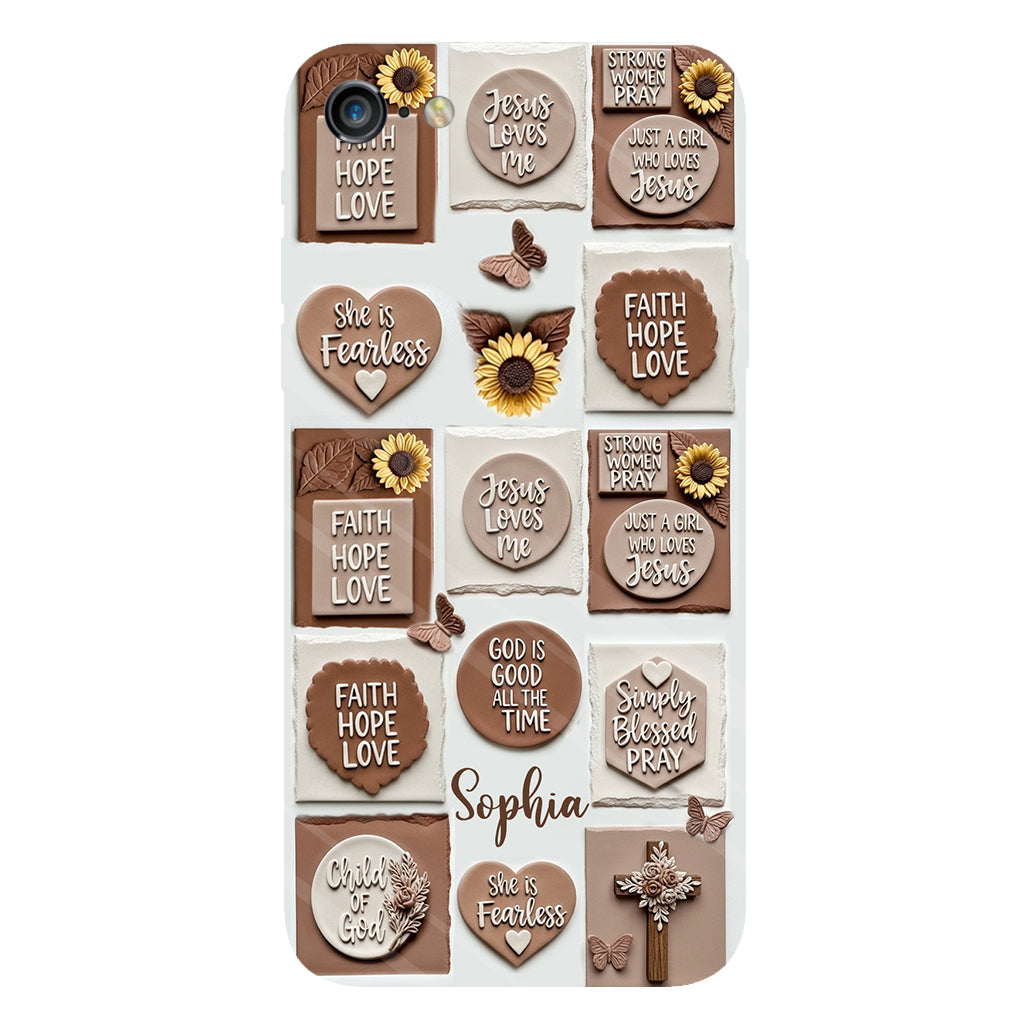 Child of God - Personalized Christian Full Print Phone Case