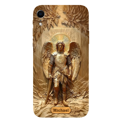 Archangel Michael - Personalized Christian Full Print Phone Case
